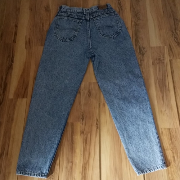 Vintage 80s Lee Stone Washed Jeans - Picture 4 of 13